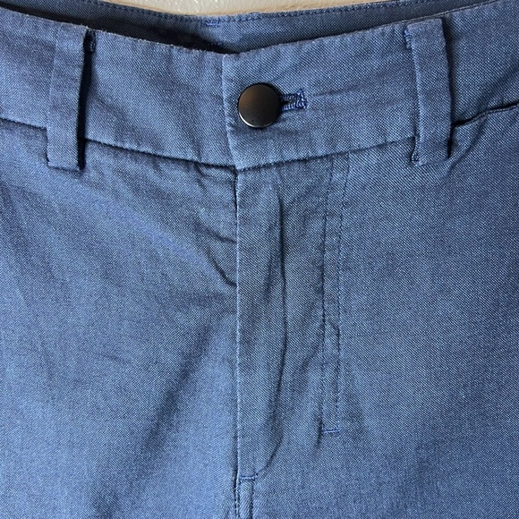 LULULEMON The Works Shorts Men 32 Blue 10” Stretch Lightweight Comfort Golf - Picture 10 of 17